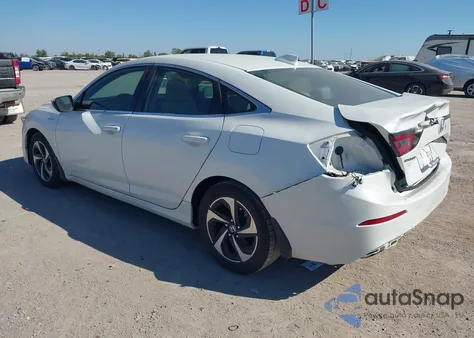 2021 Honda Insight Ex z USA, uszkodzony, nr VIN 19XZE4F52ME002171